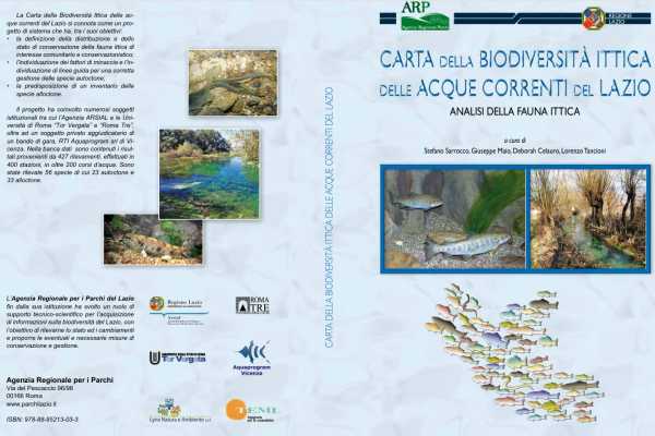 Carta della biodiversità ittica delle acque correnti del Lazio